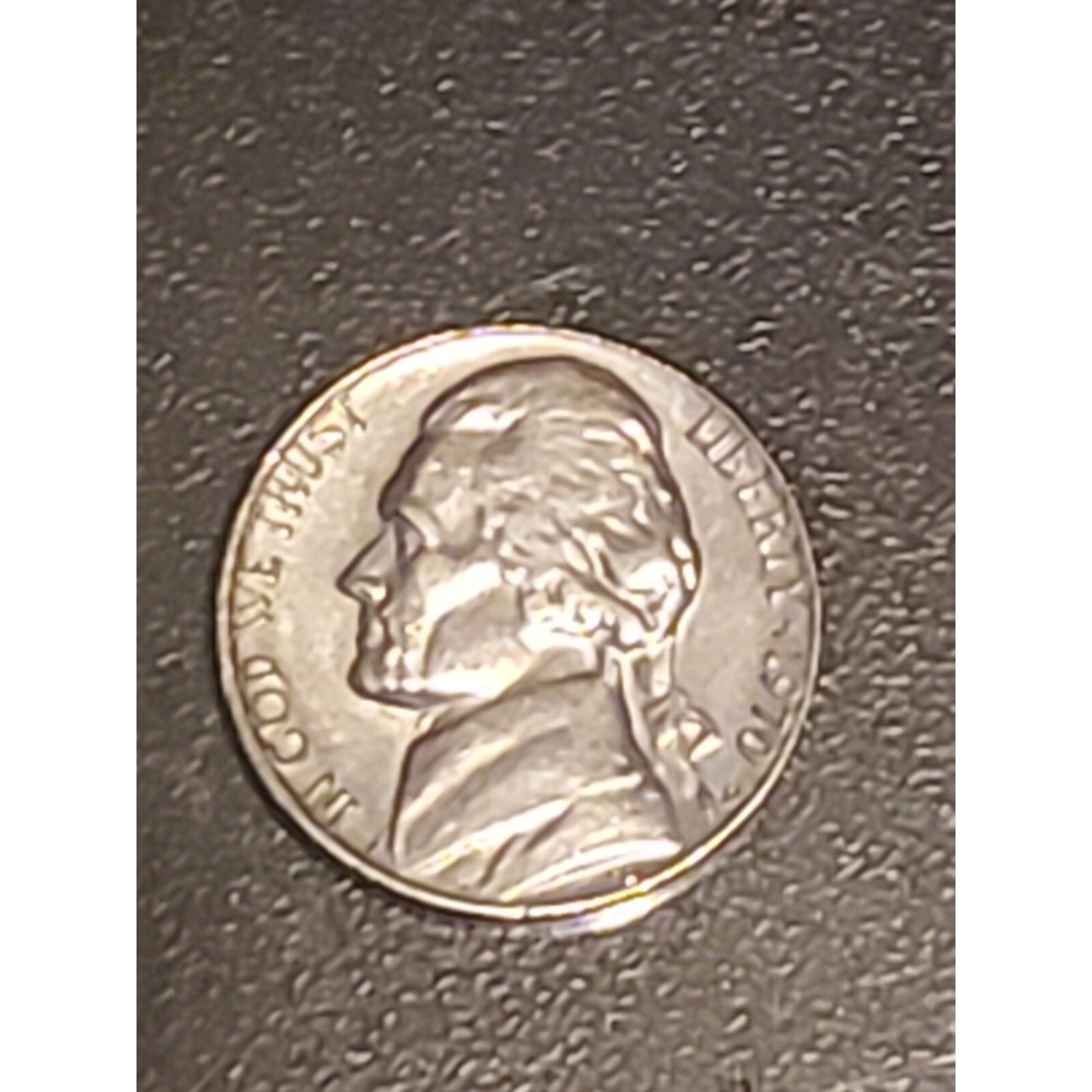 1970 D‎ Jefferson Nickel - Actual Collectible Coin In Photo -
